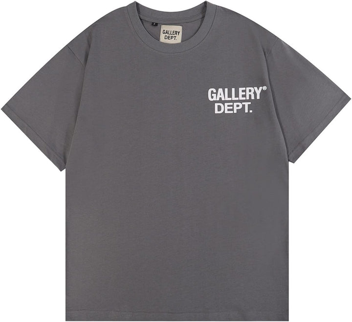 GALLERY DEPT. DISTRESSED LOGO TEE-SHIRT