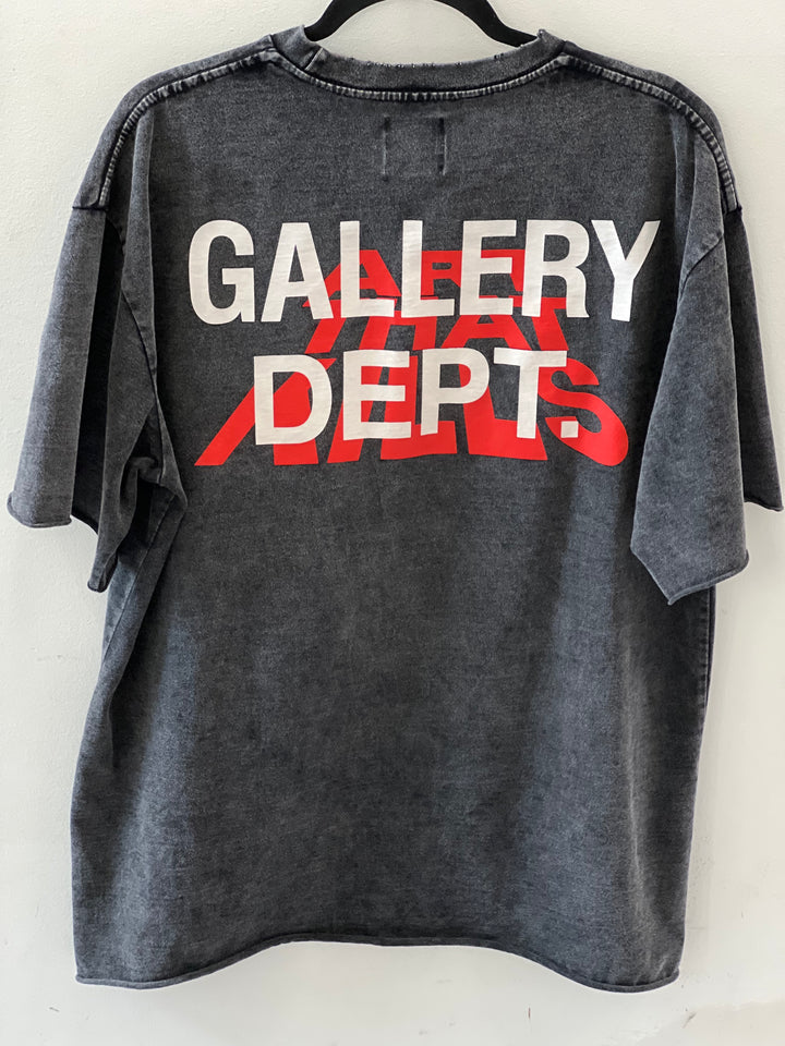 GALLERY DEPT. CORONAVIRUS FADED DISTRESSED TEE-SHIRT