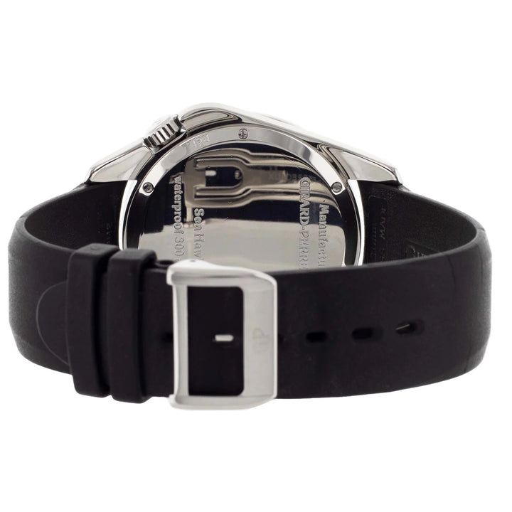 GIRARD PERREGAUX SEA HAWK II WHITE DIAL STAINLESS STEEL WATCH