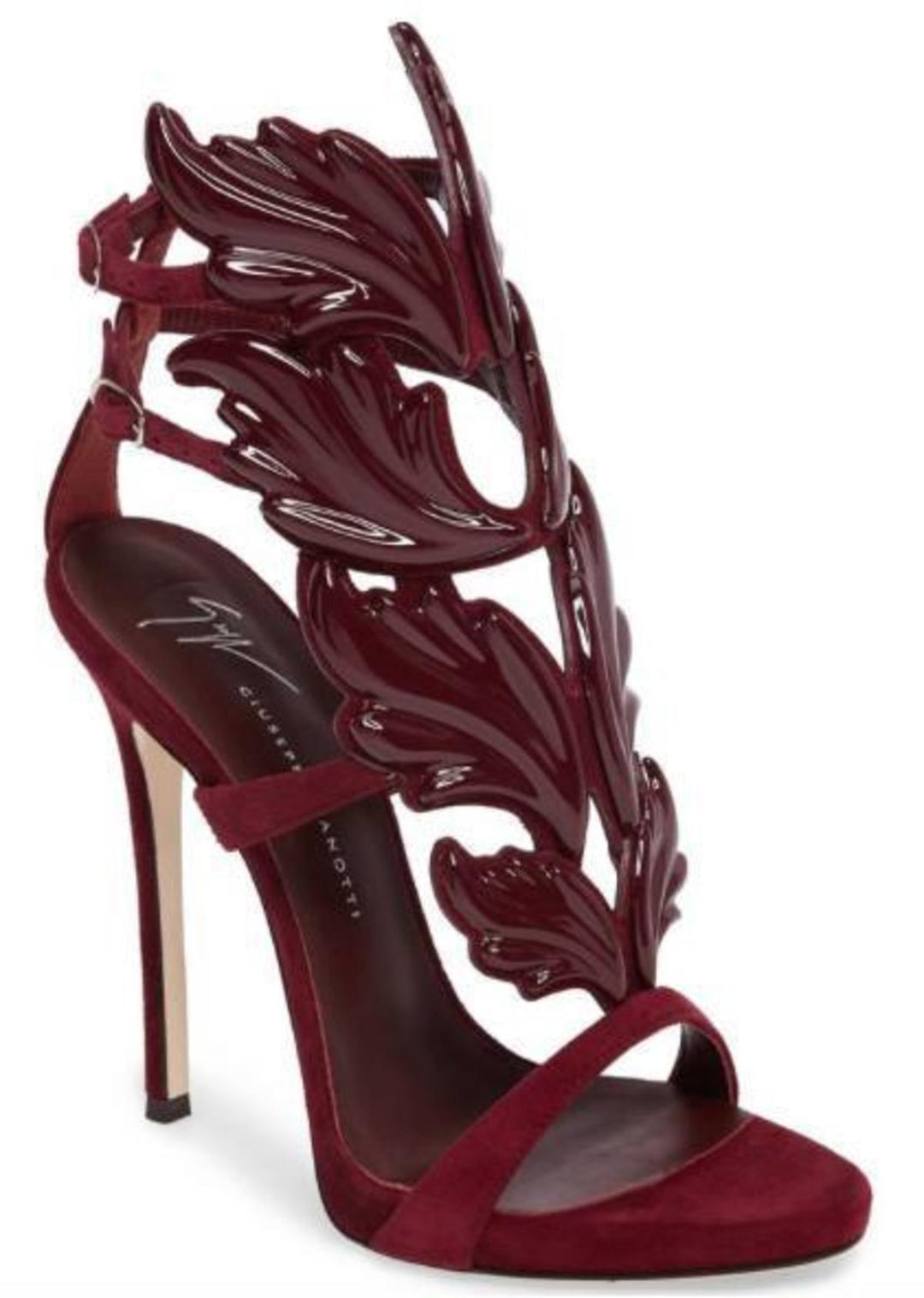 GIUSEPPE ZANOTTI COLINE NEW CRUEL 105 WING HIGH HEELED SANDALS