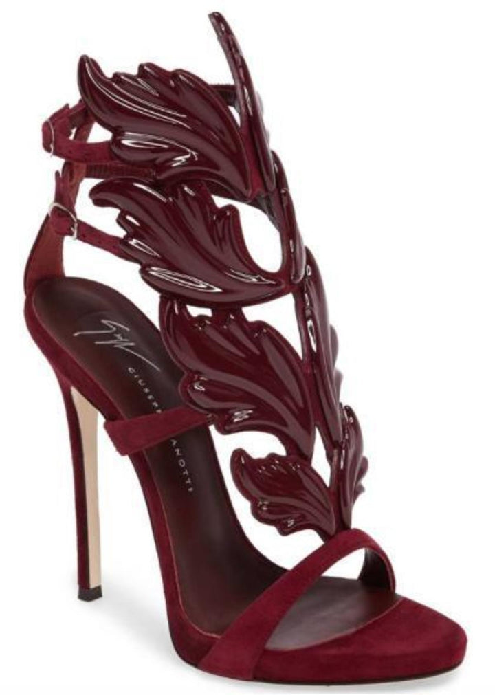 GIUSEPPE ZANOTTI COLINE NEW CRUEL 105 WING HIGH HEELED SANDALS