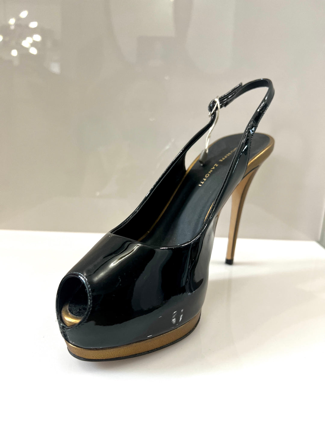 GIUSEPPE ZANOTTI SHARON PLATFORM SLINGBACK PUMPS