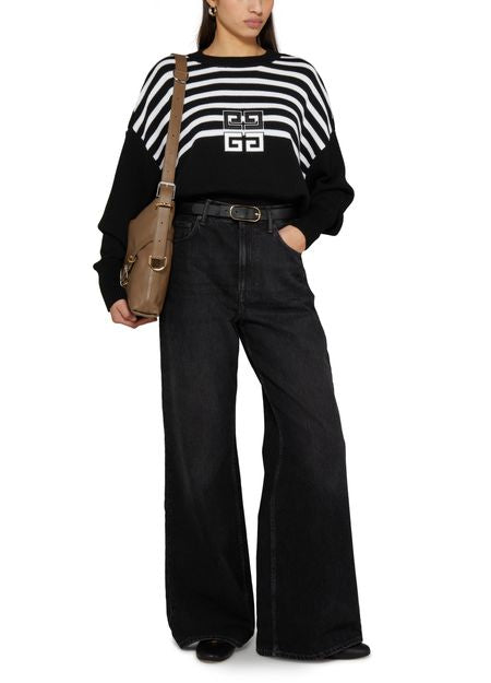 GIVENCHY 4G CROPPED SWEATER