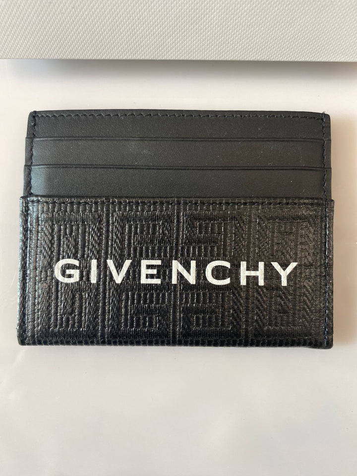 GIVENCHY G CUT 4G LEATHER CARD CASE