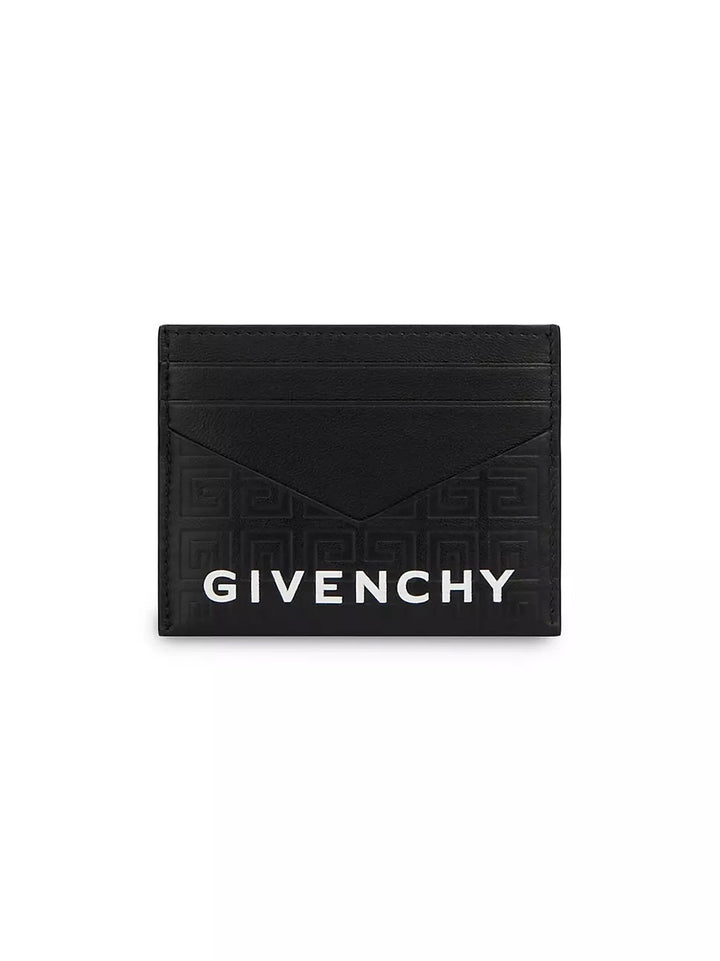 GIVENCHY G CUT 4G LEATHER CARD CASE