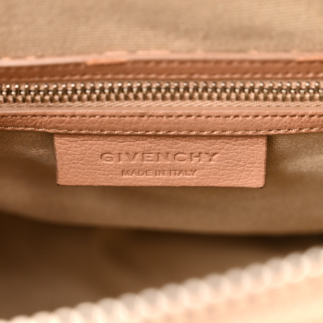 GIVENCHY GOATSKIN LEATHER MEDIUM ANTIGONA SATCHEL BAG
