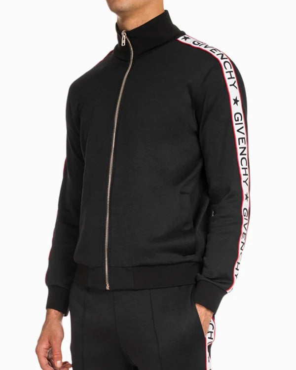 GIVENCHY LOGO TAPE TRACK JACKET
