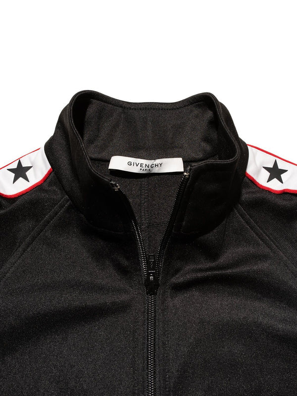 GIVENCHY LOGO TAPE TRACK JACKET – Caroline's Fashion Luxuries