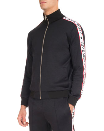 GIVENCHY LOGO TAPE TRACK JACKET
