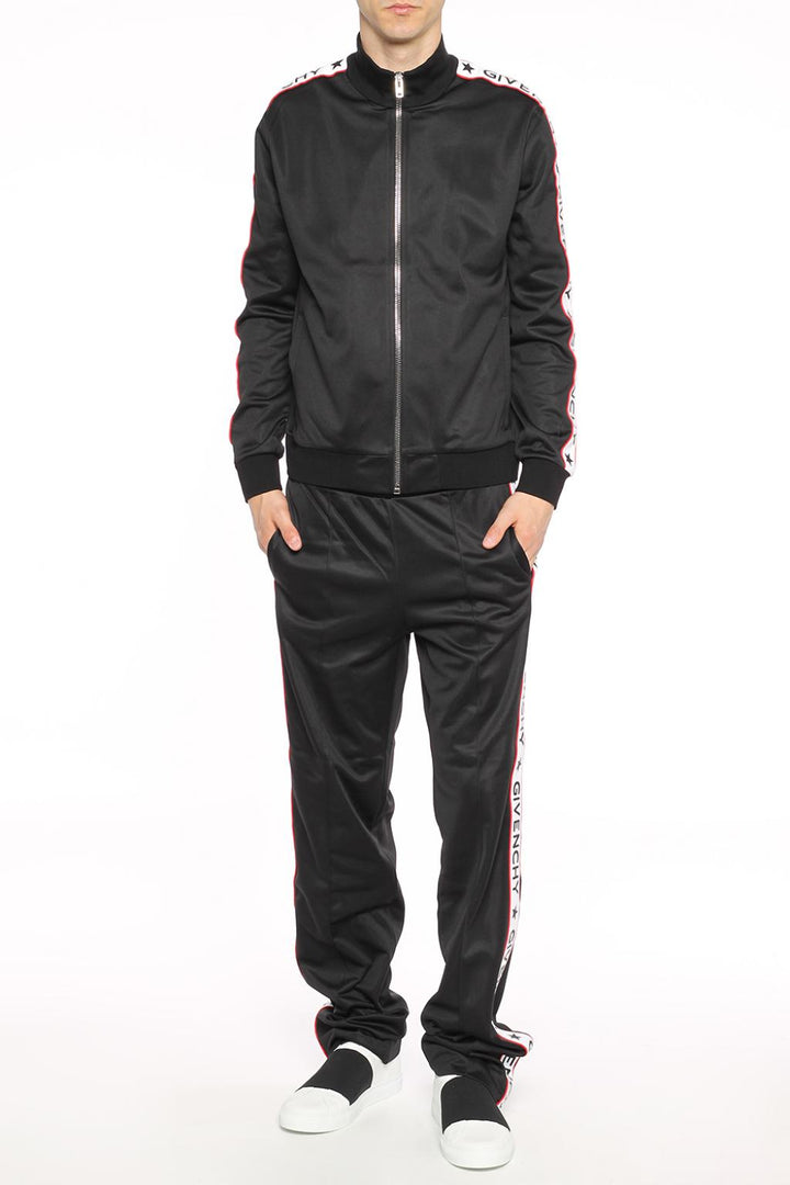 GIVENCHY LOGO TAPE TRACK PANT