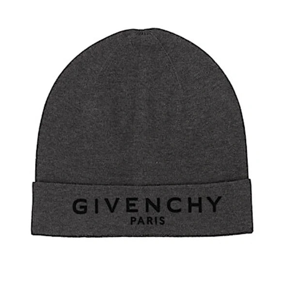 GIVENCHY CASHMERE COTTON BEANIE HAT
