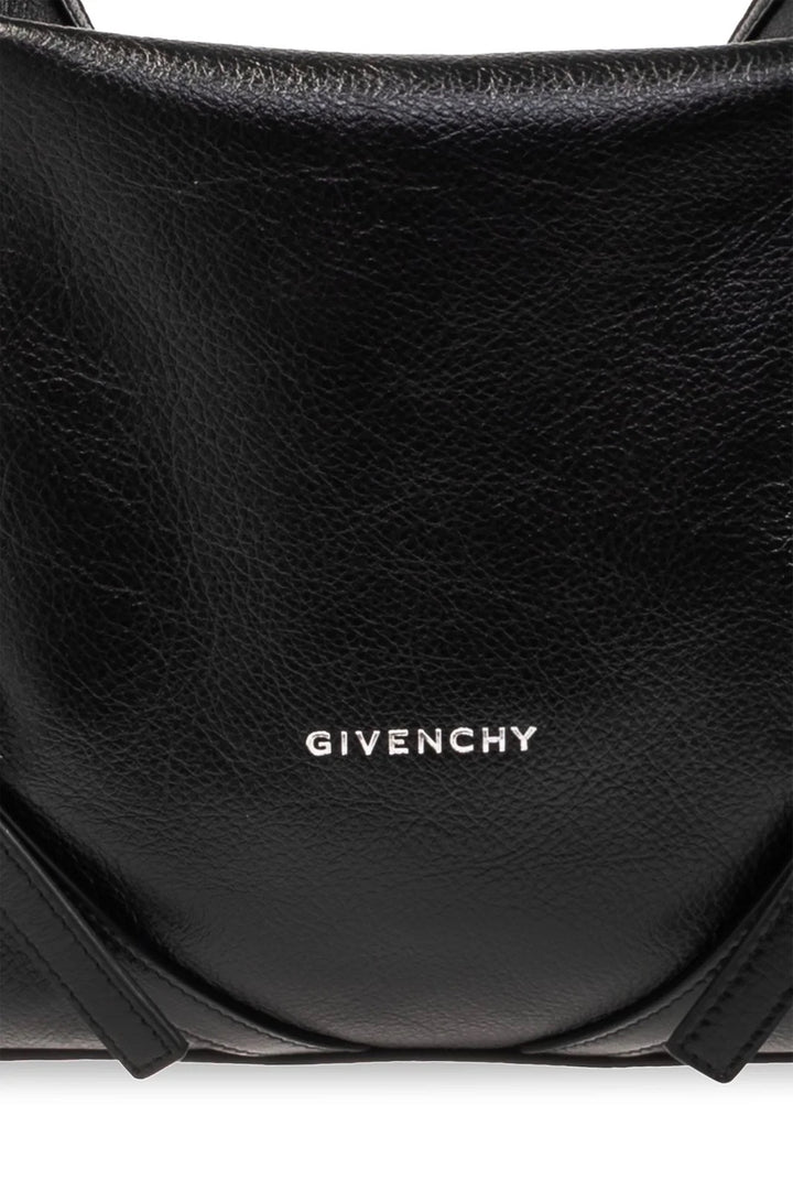 GIVENCHY MEDIUM VOYOU LEATHER SHOULDER BAG