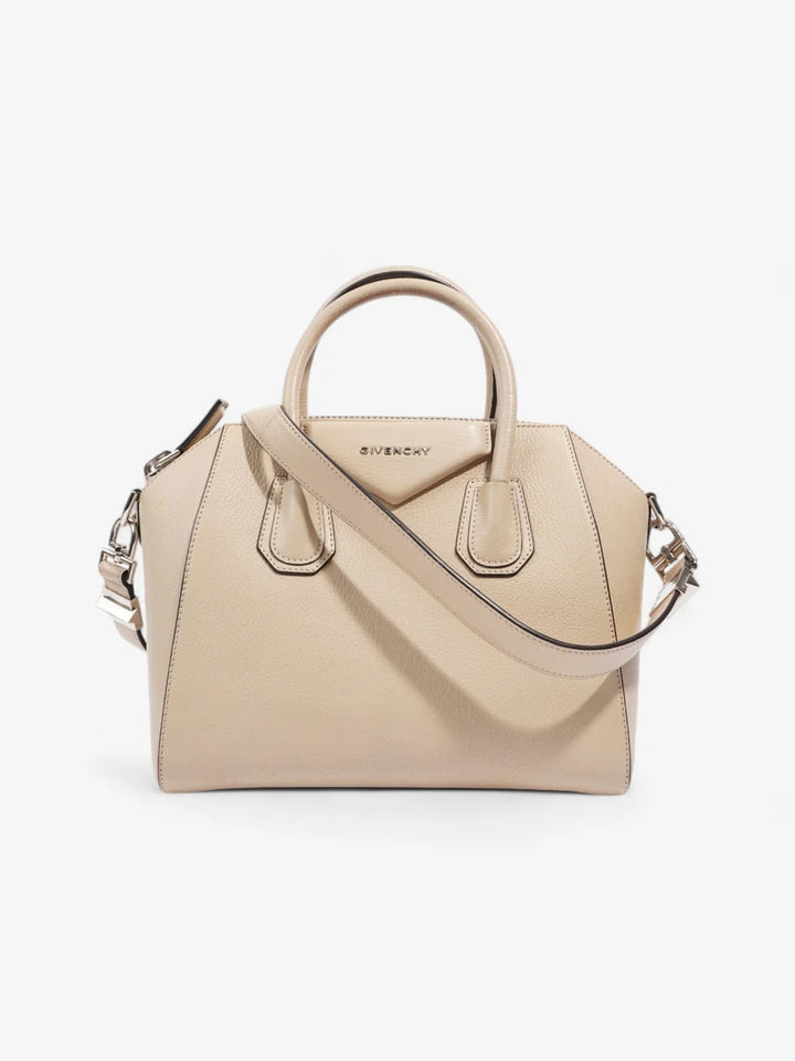 GIVENCHY SUGAR GOSTSKIN LEATHER SMALL ANTIGONA BAG
