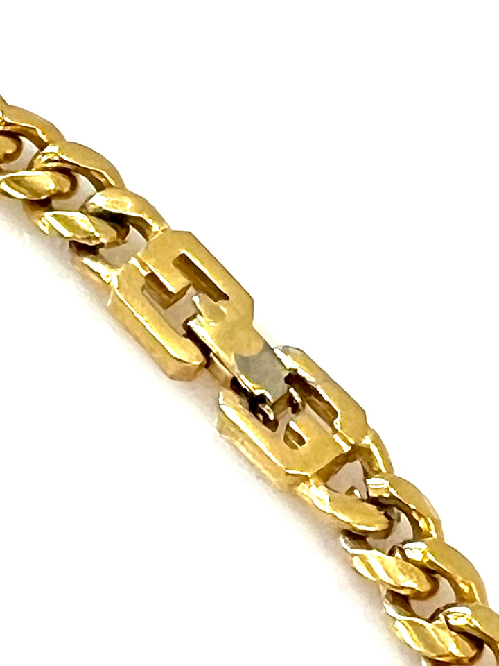 GIVENCHY VINTAGE CRYSTALS CABOCHON NECKLACE