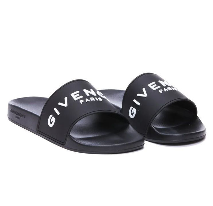 GIVENCHY EMBOSSED LOGO SLIDES