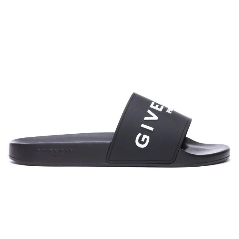 GIVENCHY EMBOSSED LOGO SLIDES