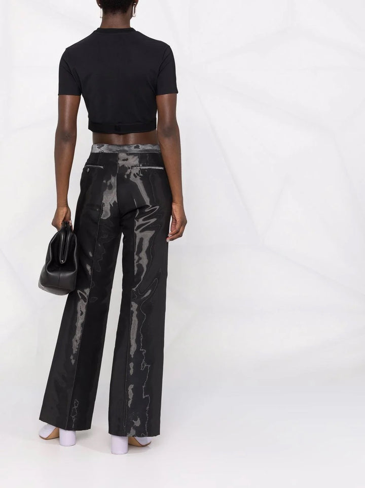 GIVENCHY LOGO UNDER BAND CROP TOP