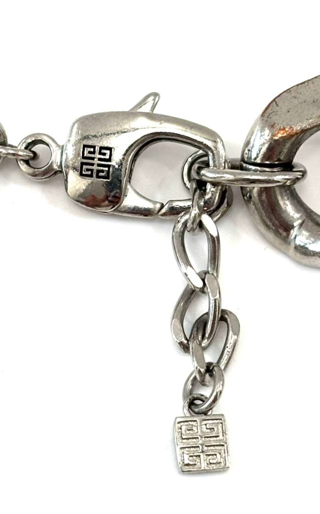 GIVENCHY 4G TWO-TONE LARGE CHAIN NECKLACE