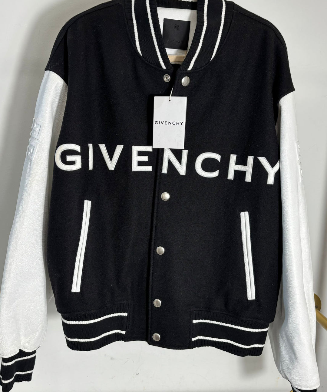 GIVENCHY LOGO VARSITY JACKET