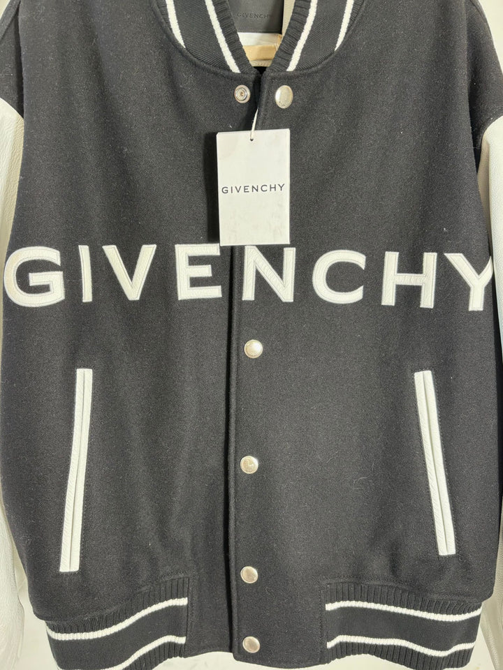 GIVENCHY LOGO VARSITY JACKET