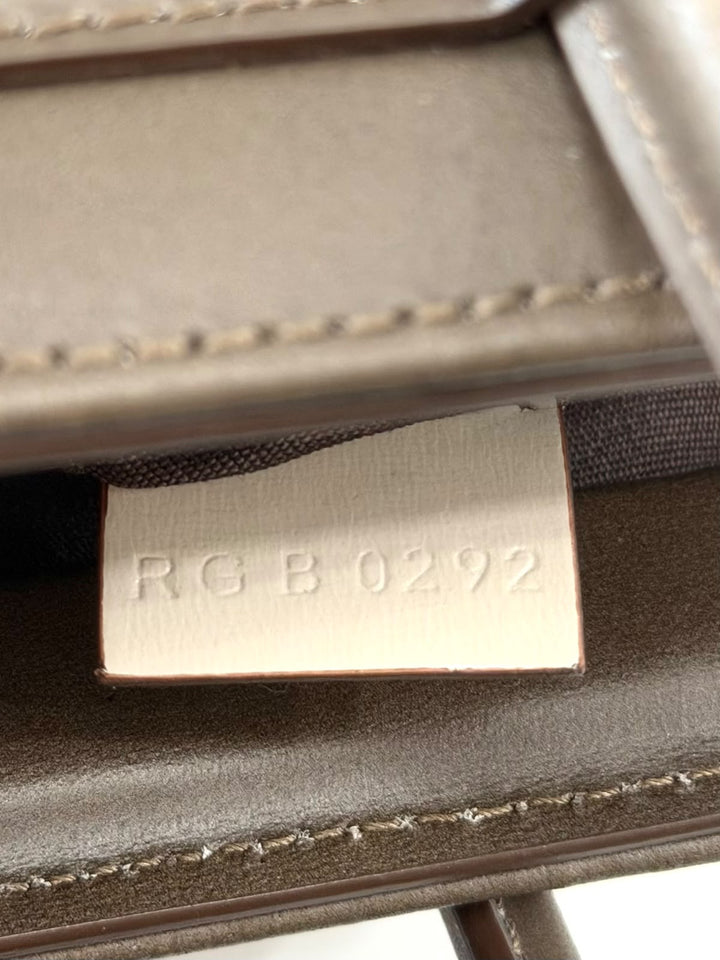 GIVENCHY SMALL ANTIGONA LOCK CALFSKIN LEATHER SHOULDER BAG IN TAUPE OMBRÉ