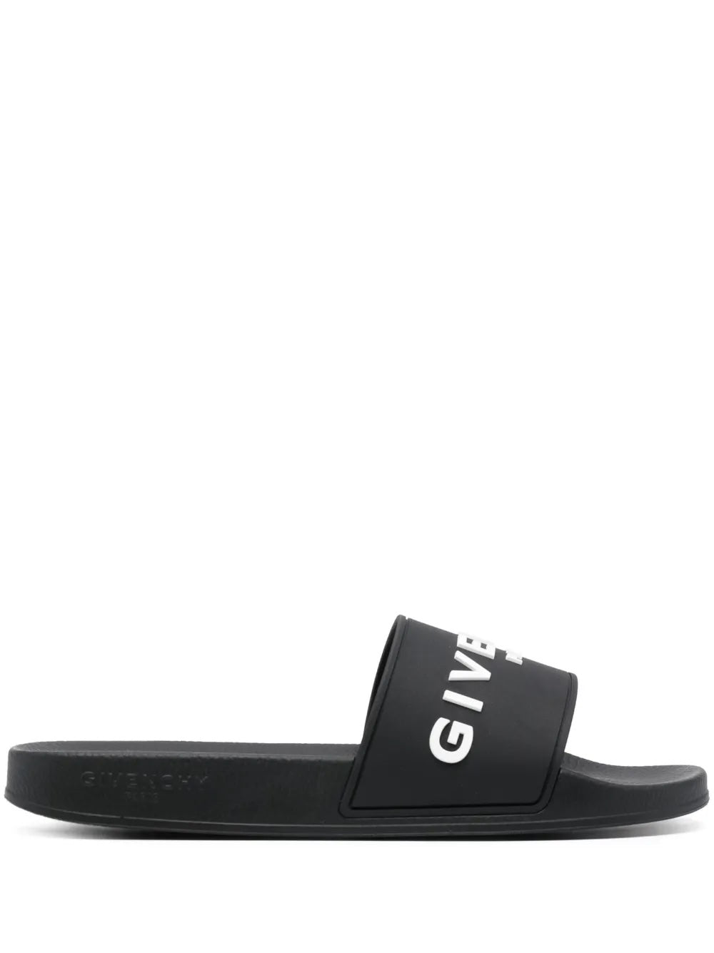GIVENCHY LOGO EMBOSSED POOL SLIDES