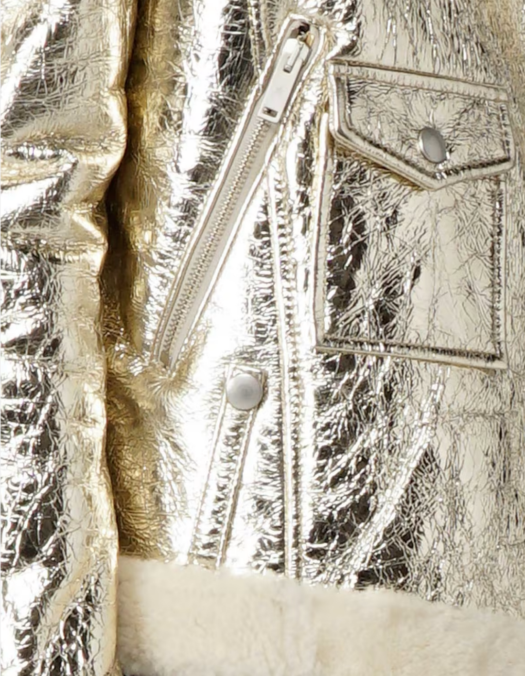 GOLDEN GOOSE ASSIA SHEEPSKIN JACKET