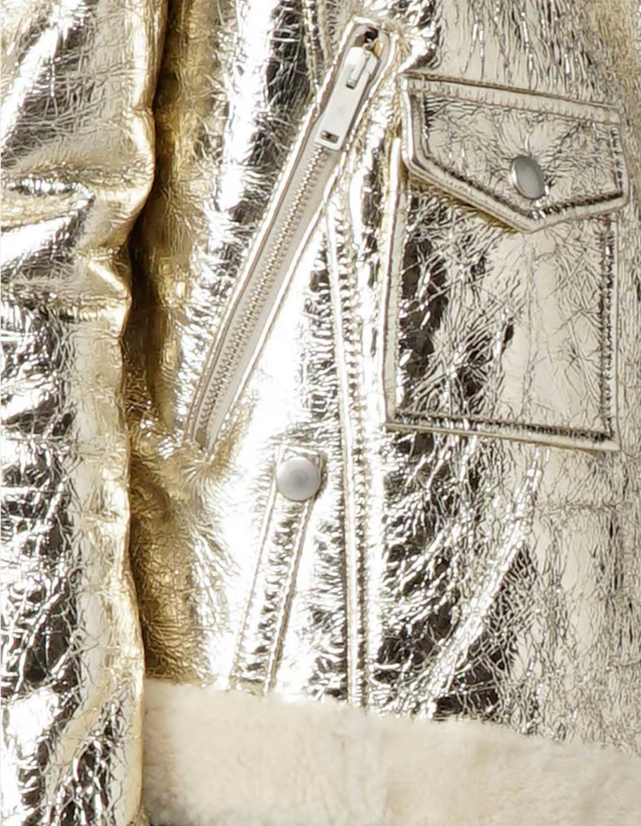 GOLDEN GOOSE ASSIA SHEEPSKIN JACKET