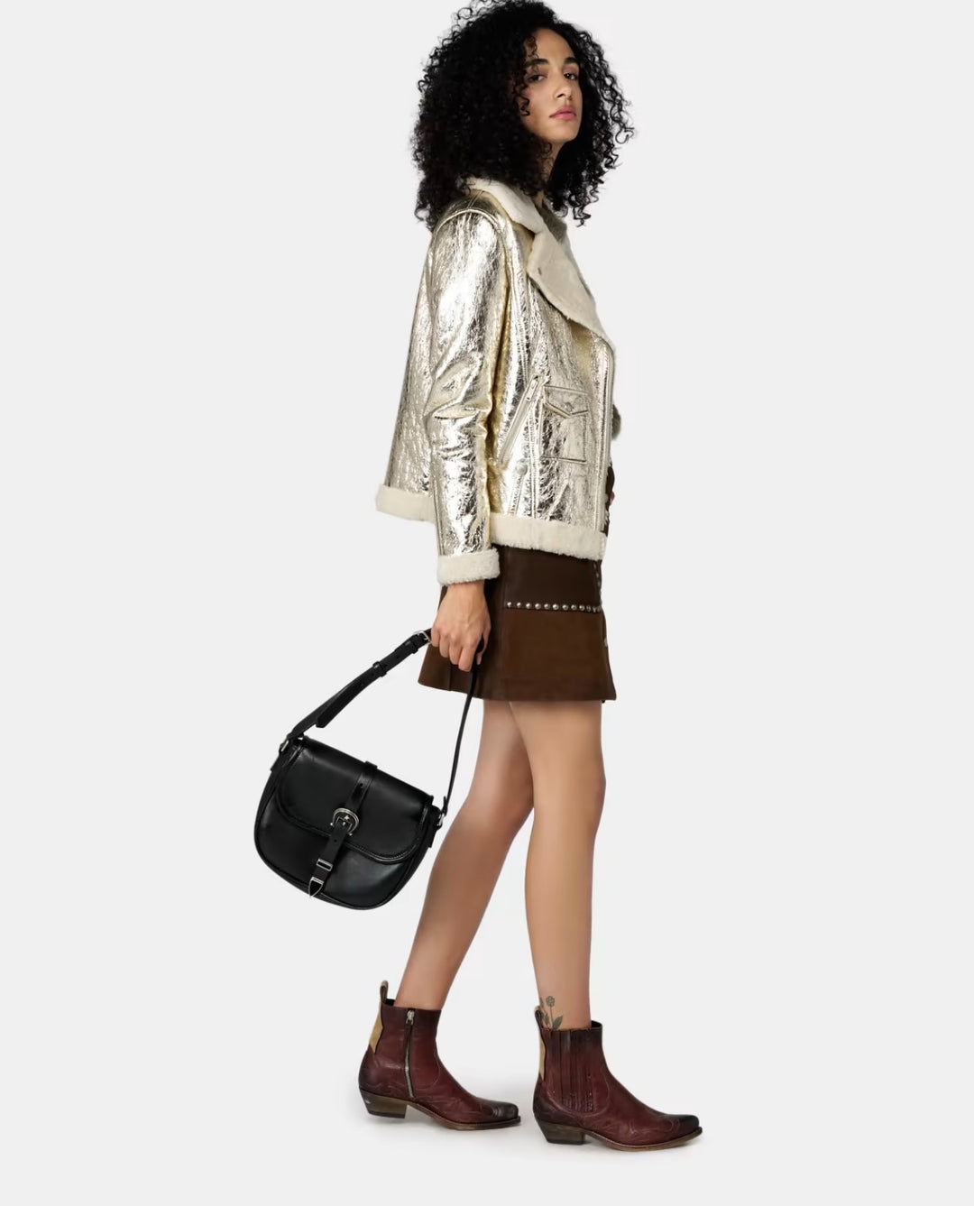 GOLDEN GOOSE ASSIA SHEEPSKIN JACKET
