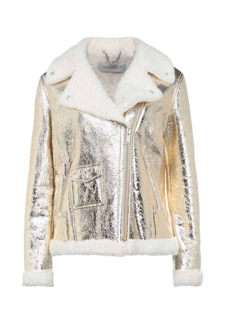 GOLDEN GOOSE ASSIA SHEEPSKIN JACKET
