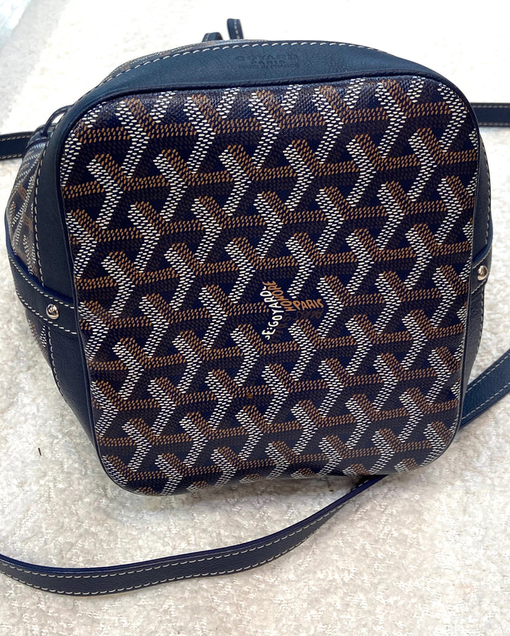 GOYARD GOYARDINE PETIT FLOT BUCKET BAG