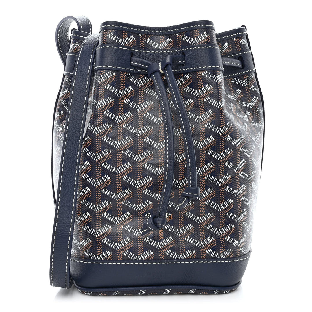 GOYARD GOYARDINE PETIT FLOT BUCKET BAG