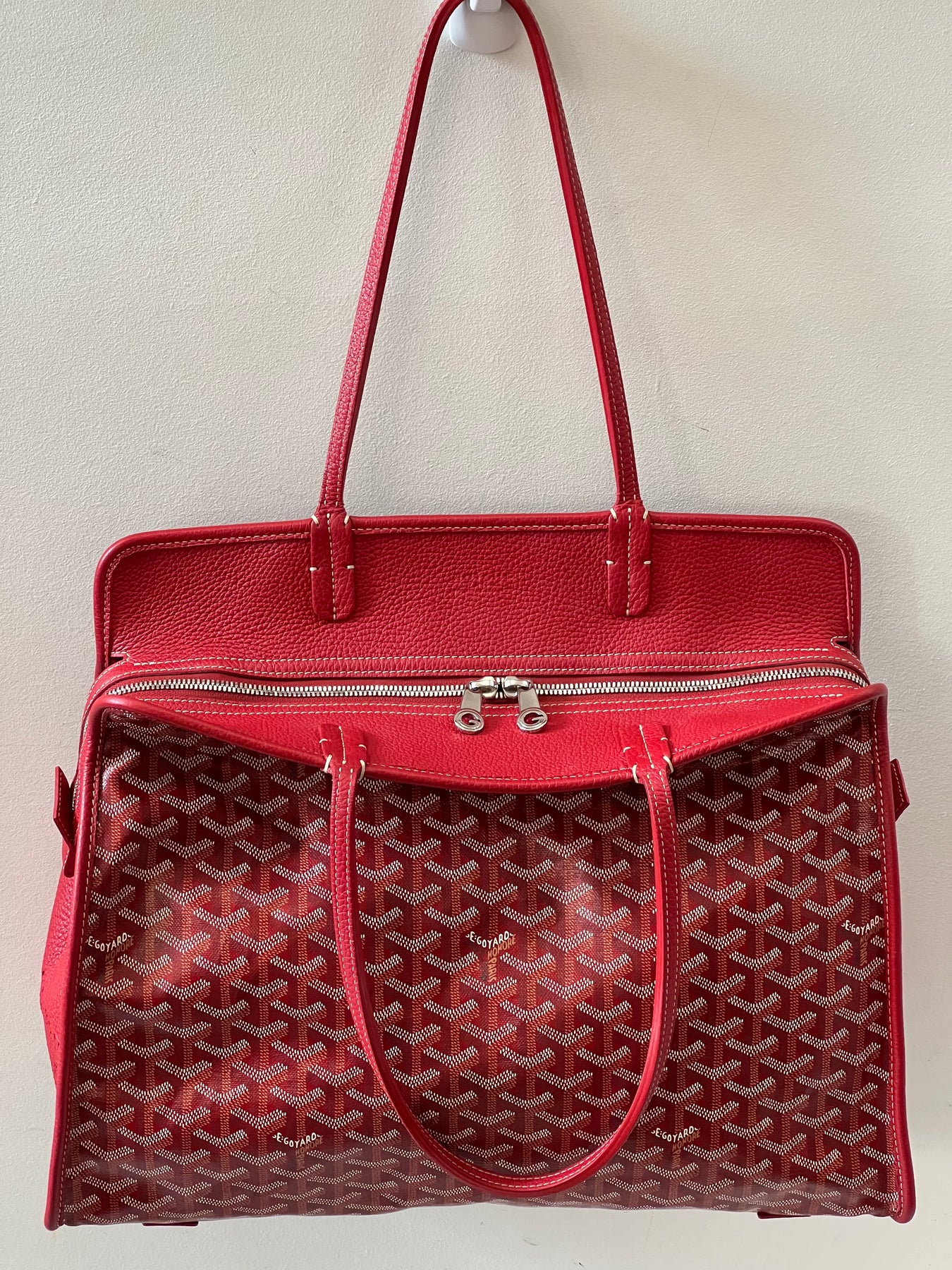 GOYARD Women's Hardy Bag in Red