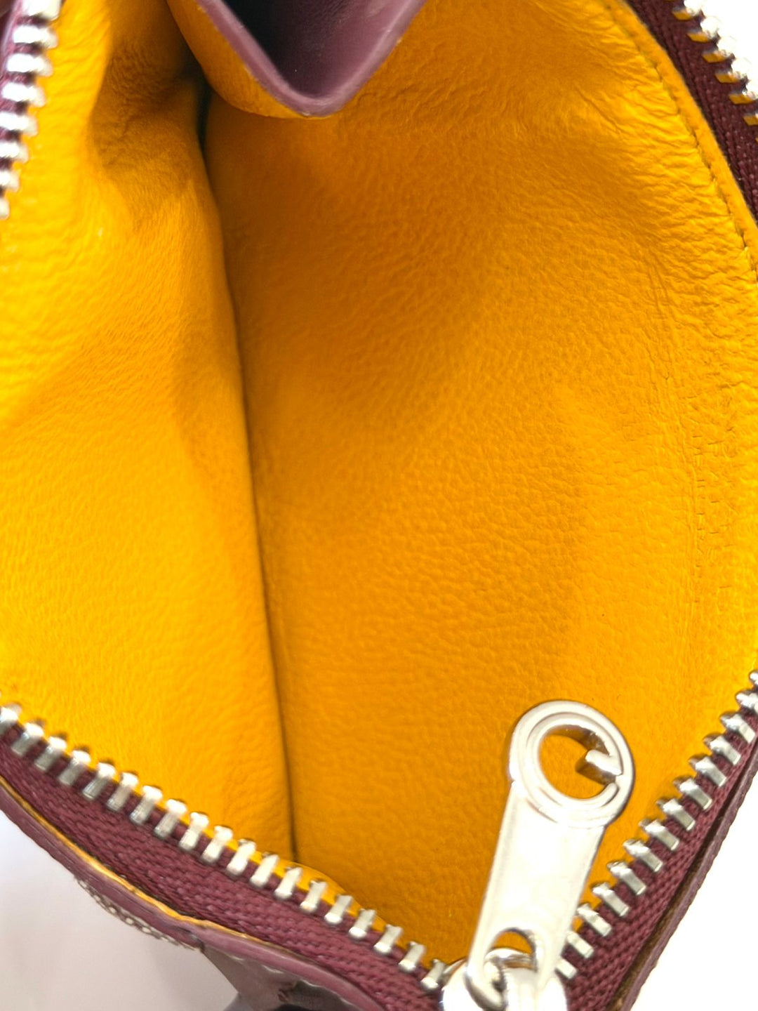 GOYARD GOYARDINE BOURBON ZIPPED CARD HOLDER