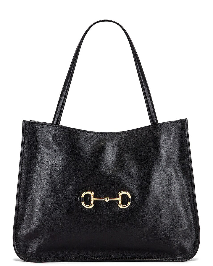GUCCI 1955 MEDIUM HORSEBIT LEATHER TOTE BAG