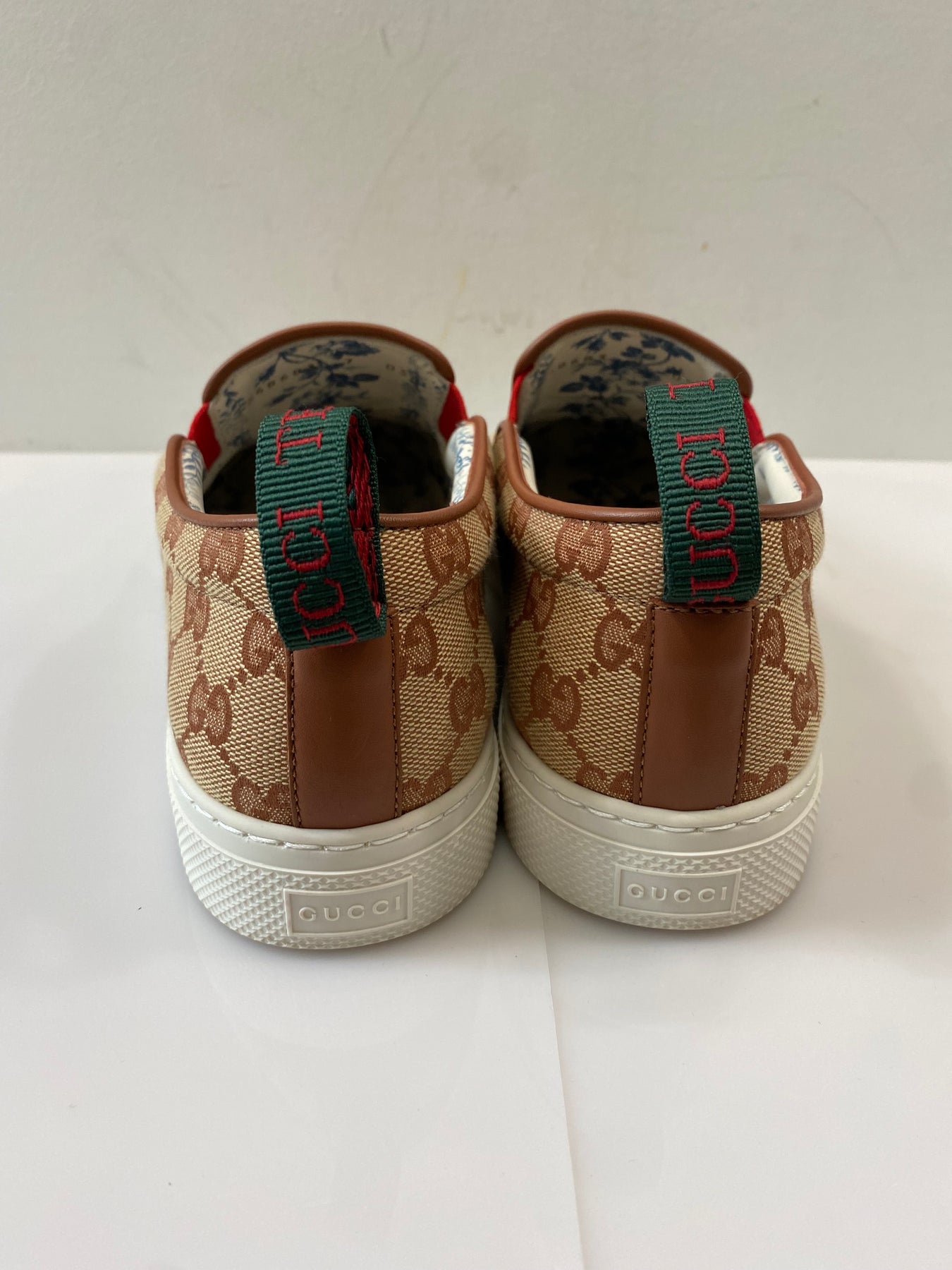 Gucci X Mlb Ny Yankees Patch Sneakers in Brown for Men