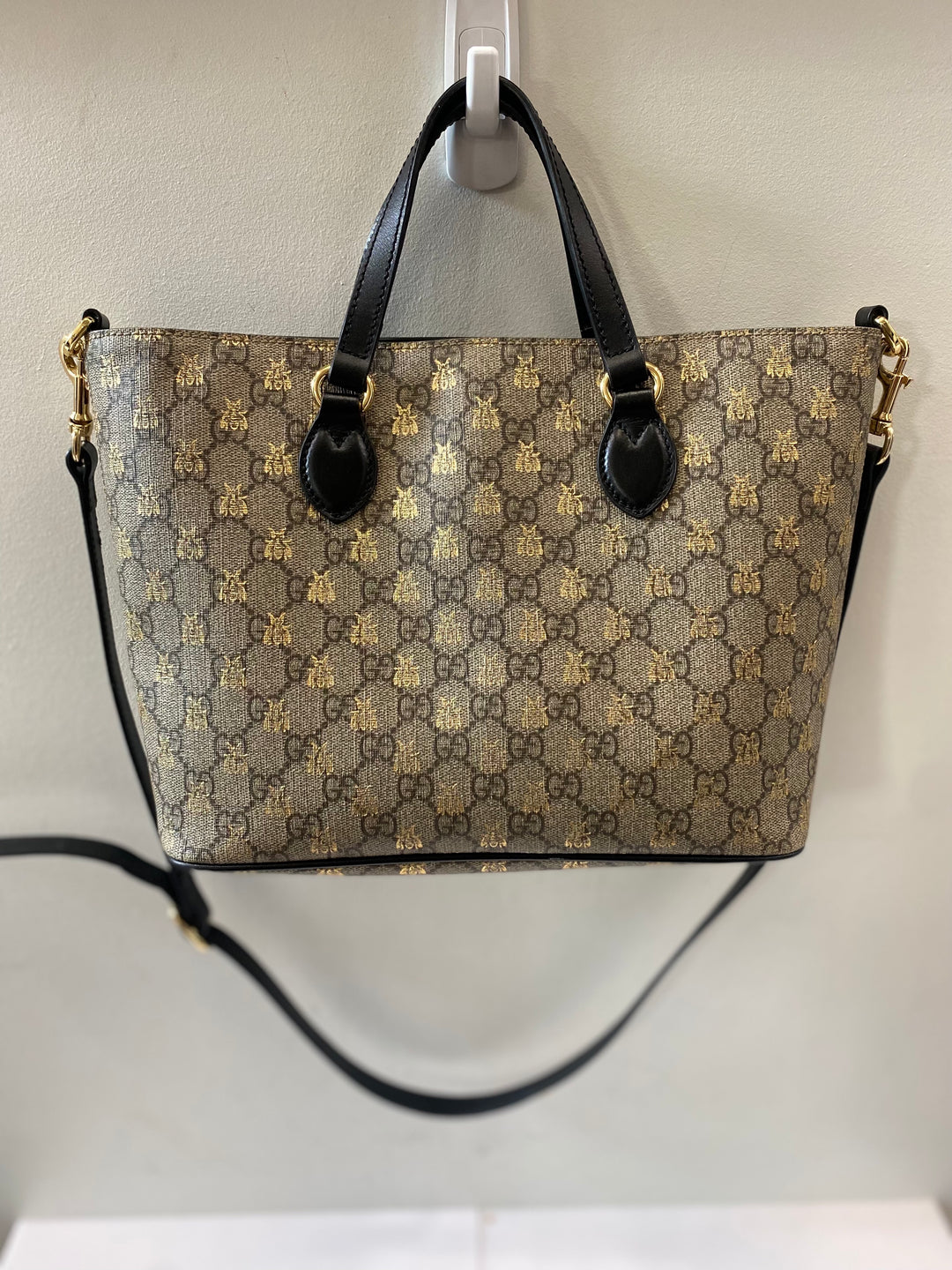 GUCCI BESTIARY GG SUPREME TOTE BAG