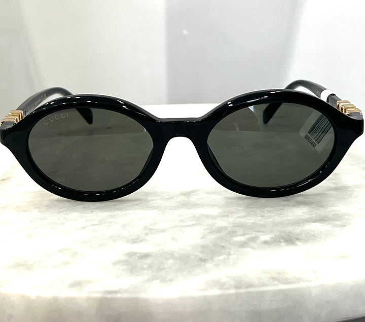 GUCCI GG2153S 51MM 3D LOGO OVAL FRAME SUNGLASSES