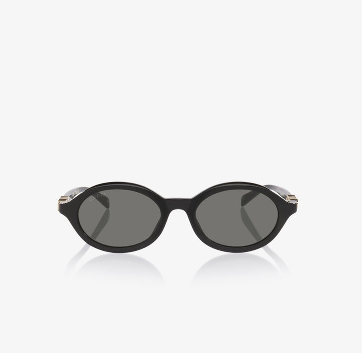 GUCCI GG2153S 51MM 3D LOGO OVAL FRAME SUNGLASSES