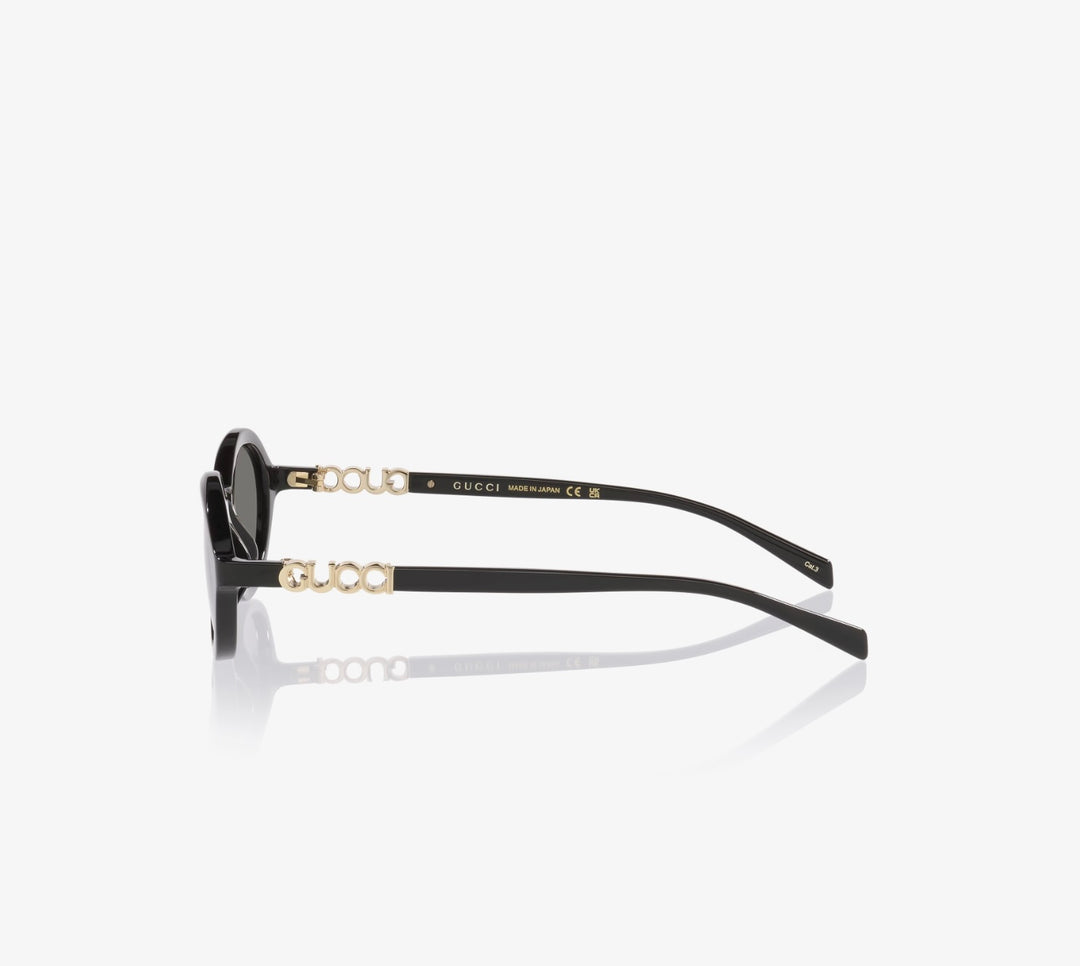 GUCCI GG2153S 51MM 3D LOGO OVAL FRAME SUNGLASSES