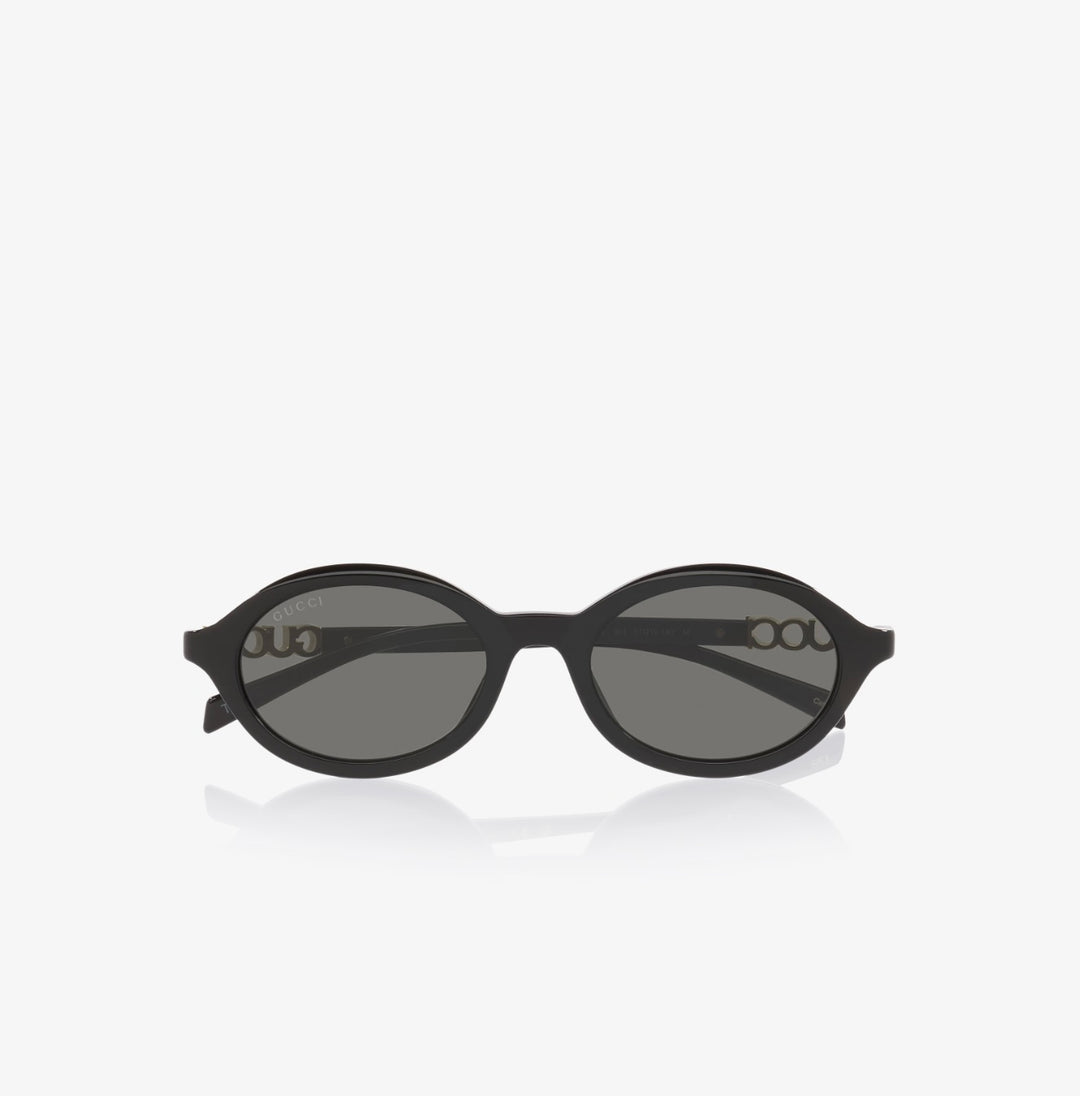 GUCCI GG2153S 51MM 3D LOGO OVAL FRAME SUNGLASSES
