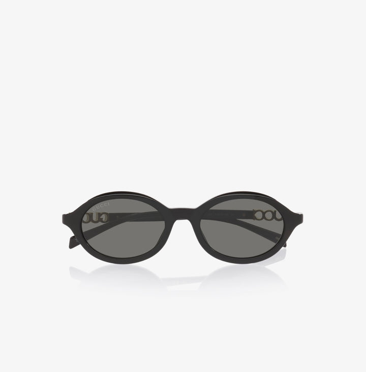 GUCCI GG2153S 51MM 3D LOGO OVAL FRAME SUNGLASSES