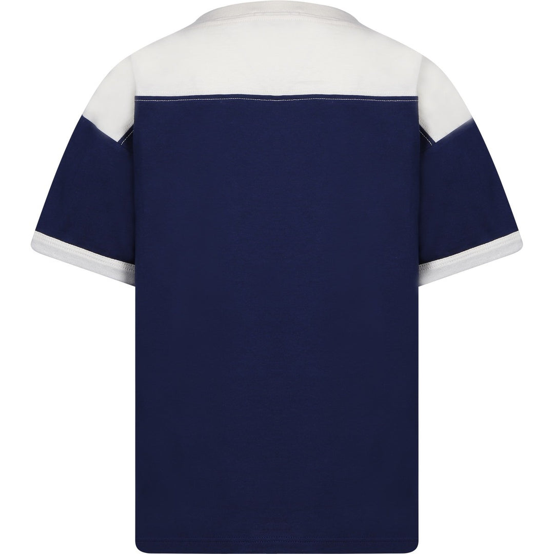 GUCCI KIDS POUNCING TIGER LOGO PRINT T-SHIRT