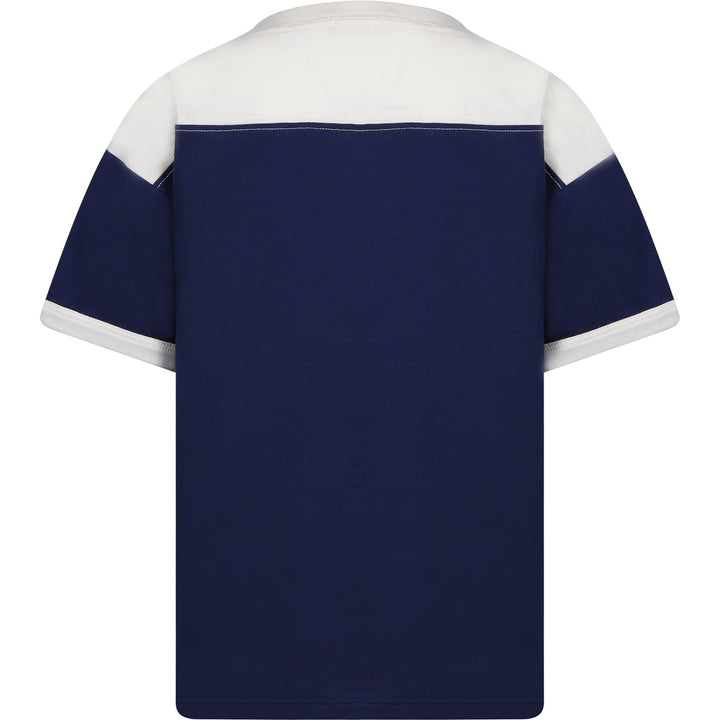 GUCCI KIDS POUNCING TIGER LOGO PRINT T-SHIRT