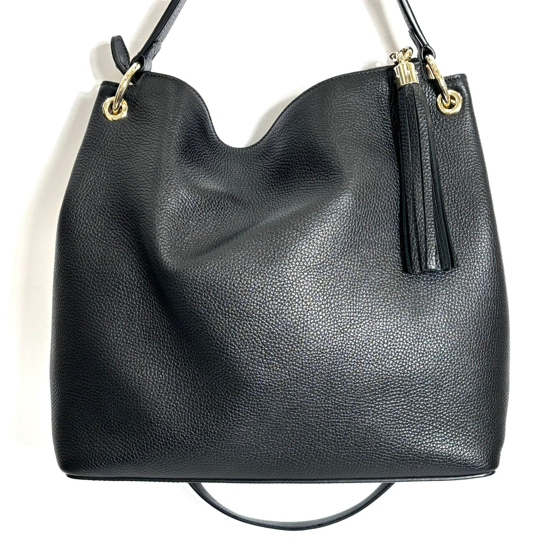 GUCCI CALFSKIN LEATHER LARGE SOHO HOBO BAG