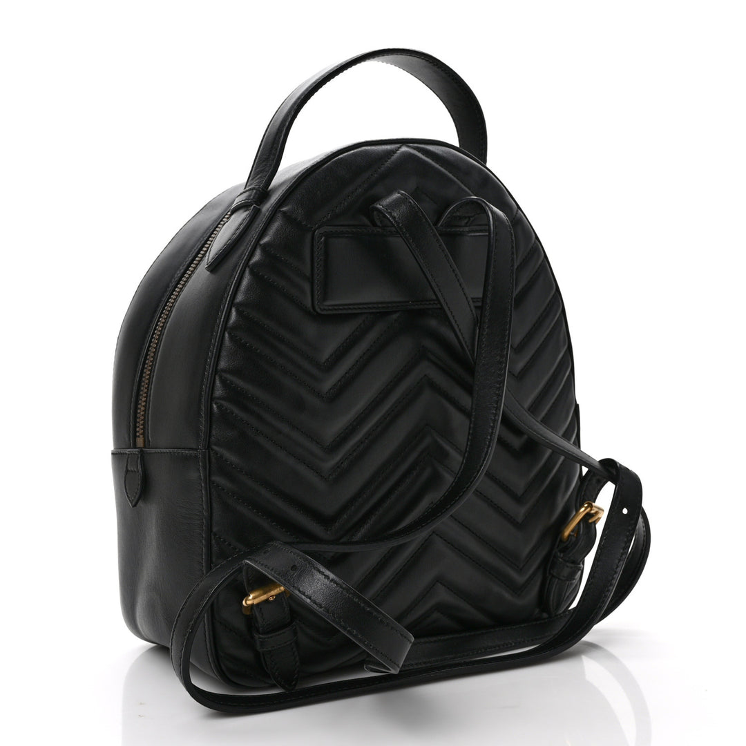 GUCCI MATELASSE CALFSKIN GG MARMONT DOME BACKPACK