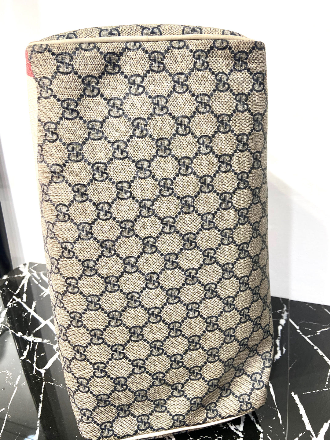 GUCCI GG SUPREME CANADIAN FLAG JOY BOSTON BAG