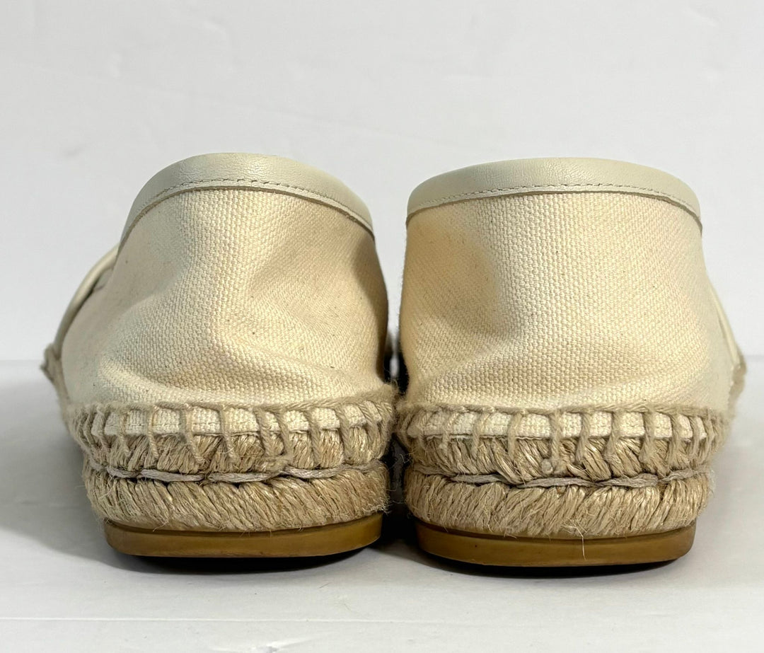 GUCCI LOGO PRINTED CANVAS ESPADRILLES – Caroline display picture 1
