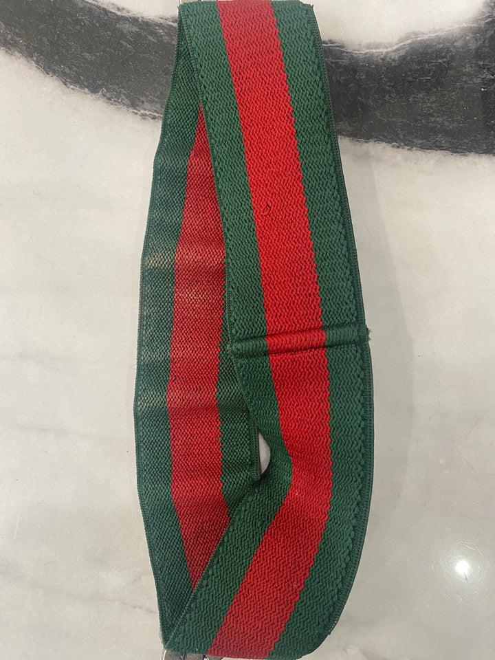 GUCCI CRYSTAL EMBELLISHED WEB HEADBAND