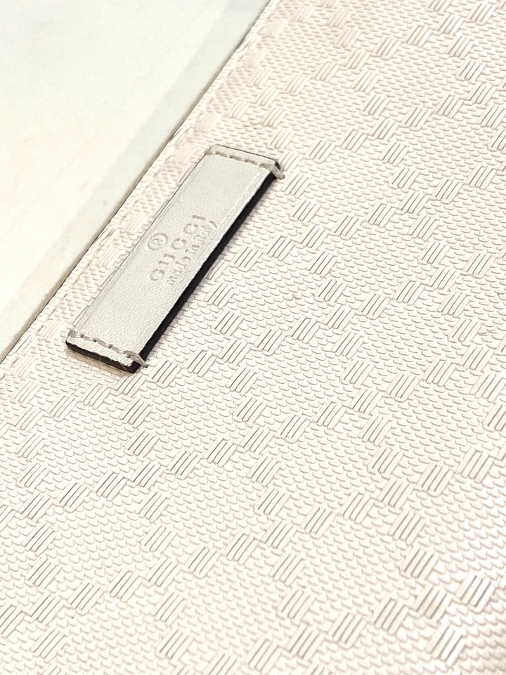 GUCCI DIAMANTE PRINT CONTINENTAL VINTAGE WALLET